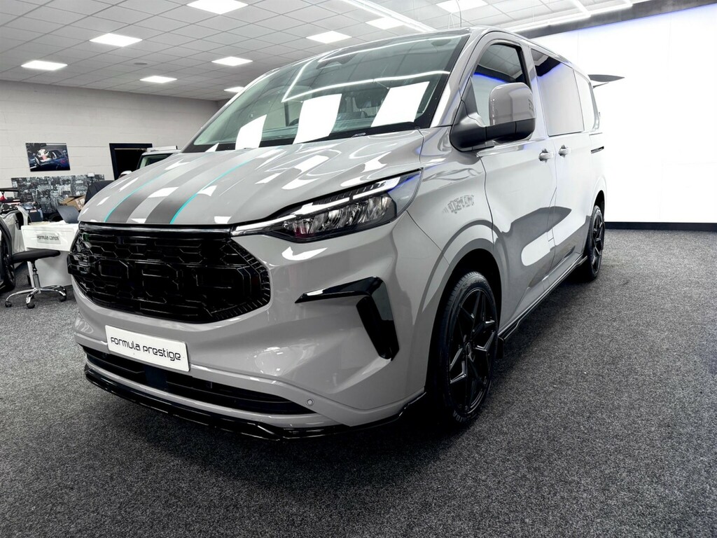 Ford Transit Custom 320 Ecoblue Sport 170 Bhp L2 Lwb Grey Matte Grey #7