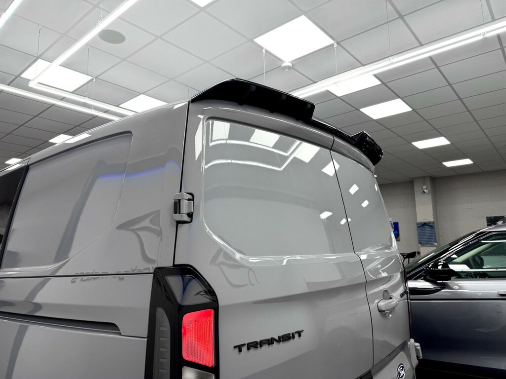 Ford Transit Custom 320 Ecoblue Sport 170 Bhp L2 Lwb Grey Matte Grey #13