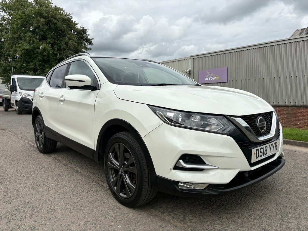 Nissan Qashqai 1.5 Dci N-connecta Suv Euro 6 S DS18YYR White