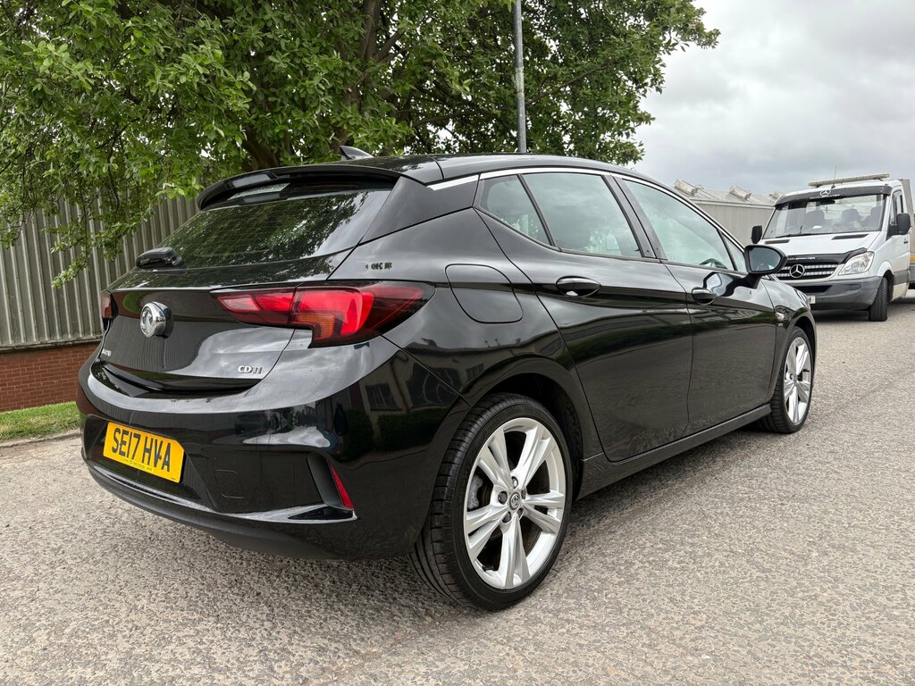 Vauxhall Astra 1.6 Cdti Ecotec Blueinjection Sri VX Line Nav Hatc SE17HVA Black #3