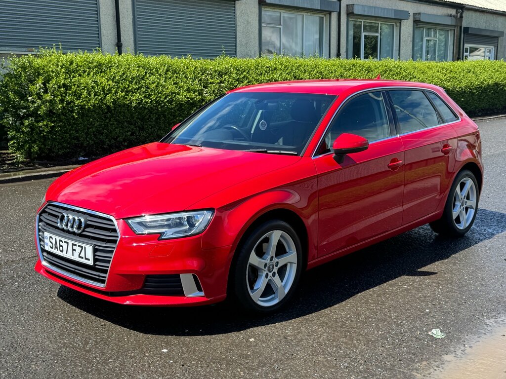 Audi A3 1.5 Tfsi Cod Sport Sportback Eur SA67FZL Red #3