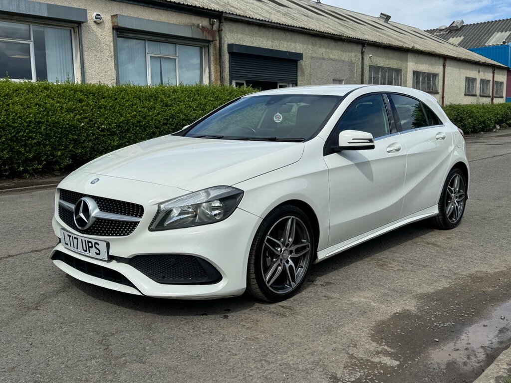Mercedes-Benz A Class 1.5 A180d Amg Line Hatchback Eur White #3