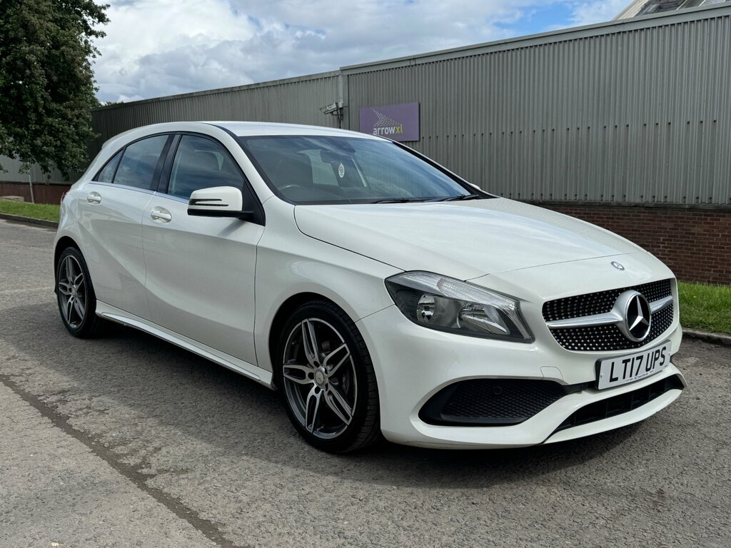Mercedes-Benz A Class 1.5 A180d Amg Line Hatchback Eur White