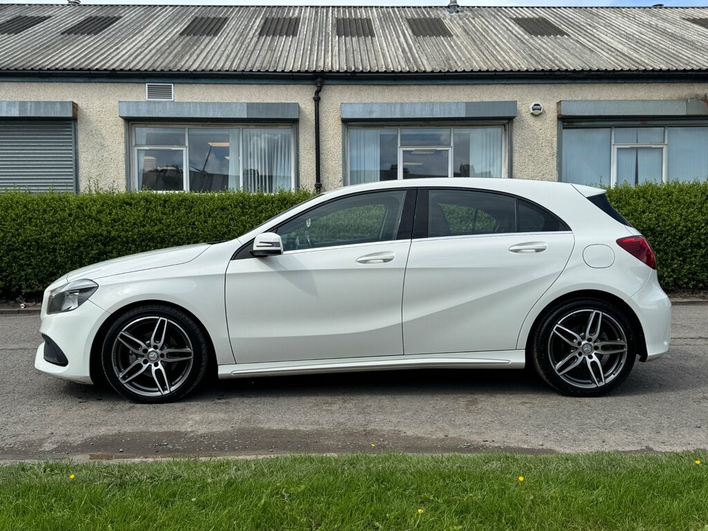 Mercedes-Benz A Class 1.5 A180d Amg Line Hatchback Eur White #4