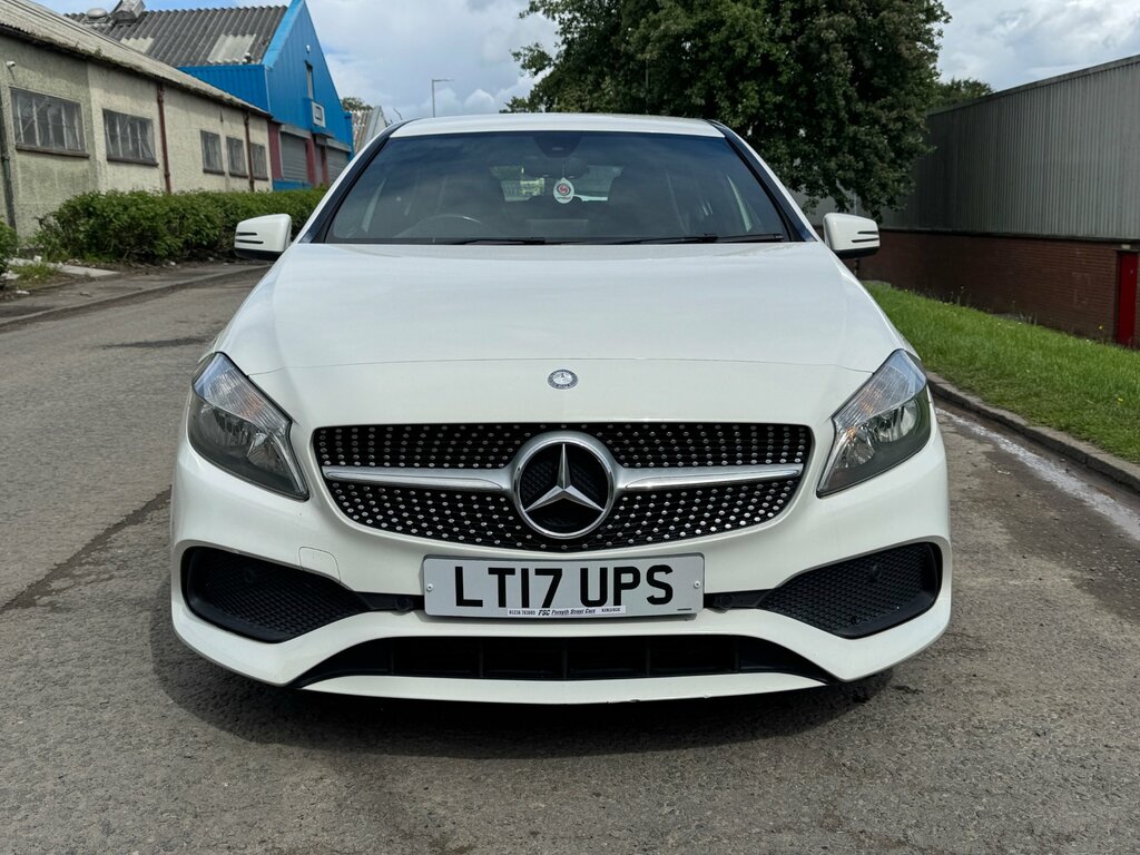 Mercedes-Benz A Class 1.5 A180d Amg Line Hatchback Eur White #2