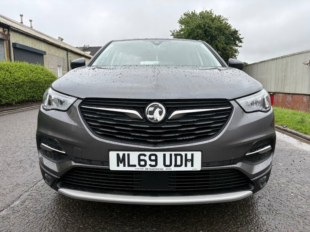 Vauxhall Grandland X 1.2 Turbo Gpf Sport Nav Suv Euro ML69UDH Grey #2