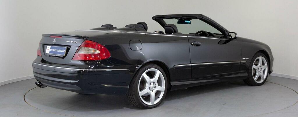 Mercedes-Benz CLK 3.0 Clk280 Sport Cabriolet 7G-tronic Black #4