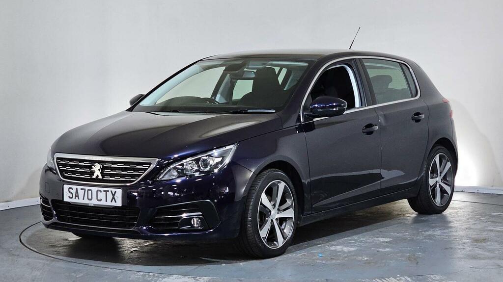 Peugeot 308 Hatchback 1.2 Puretech Gpf Allure Euro 6 Ss SA70CTX Blue #3