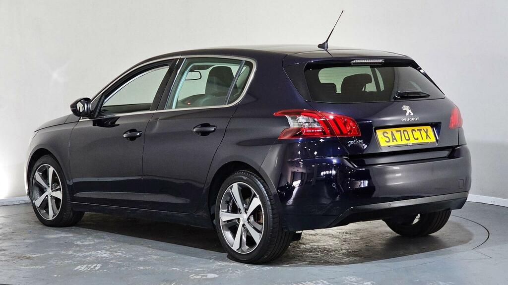 Peugeot 308 Hatchback 1.2 Puretech Gpf Allure Euro 6 Ss SA70CTX Blue #4