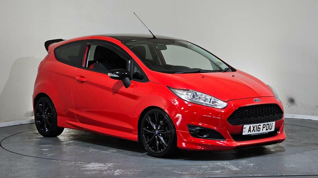 Ford Fiesta Hatchback 1.0T Ecoboost Zetec S Euro 6 Ss AX16PDU Red