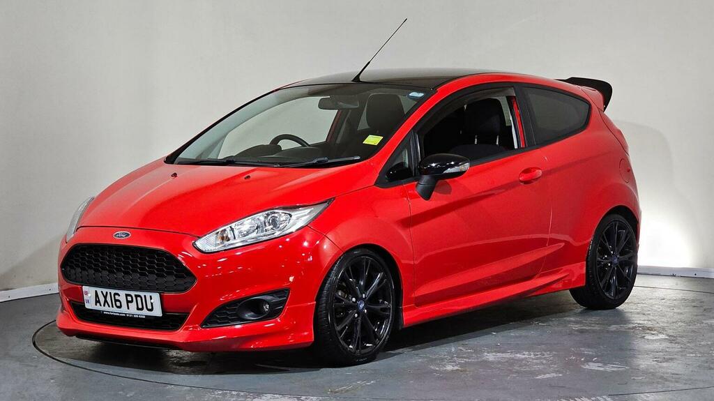 Ford Fiesta Hatchback 1.0T Ecoboost Zetec S Euro 6 Ss AX16PDU Red #3
