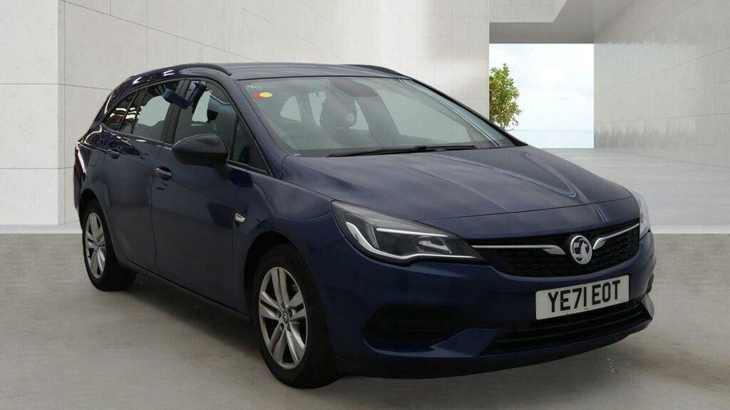Vauxhall Astra 1.5 Turbo D Business Edition Nav Sports Tourer Eur Blue