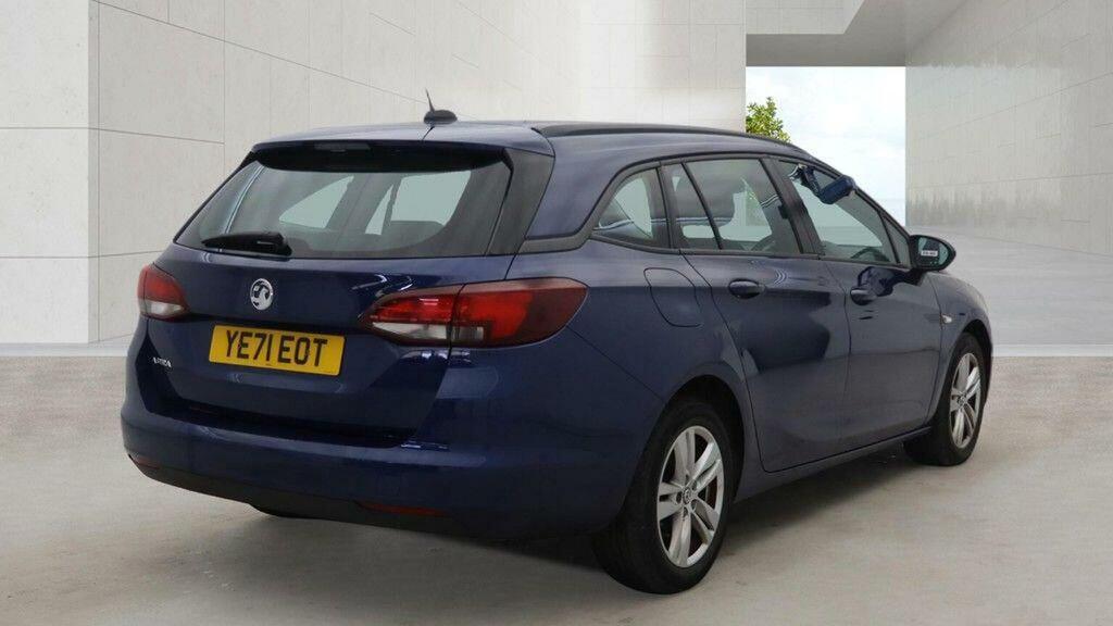 Vauxhall Astra 1.5 Turbo D Business Edition Nav Sports Tourer Eur Blue #4
