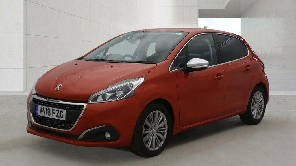 Peugeot 208 1.2 Puretech Allure Euro 6 Ss Orange #2
