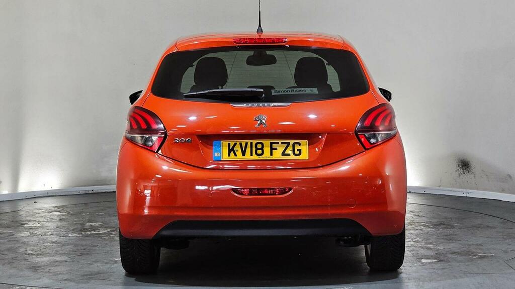 Peugeot 208 Hatchback 1.2 Puretech Allure Euro 6 Ss 20 KV18FZG Orange #6