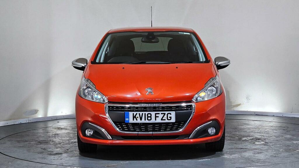 Peugeot 208 Hatchback 1.2 Puretech Allure Euro 6 Ss 20 KV18FZG Orange #2