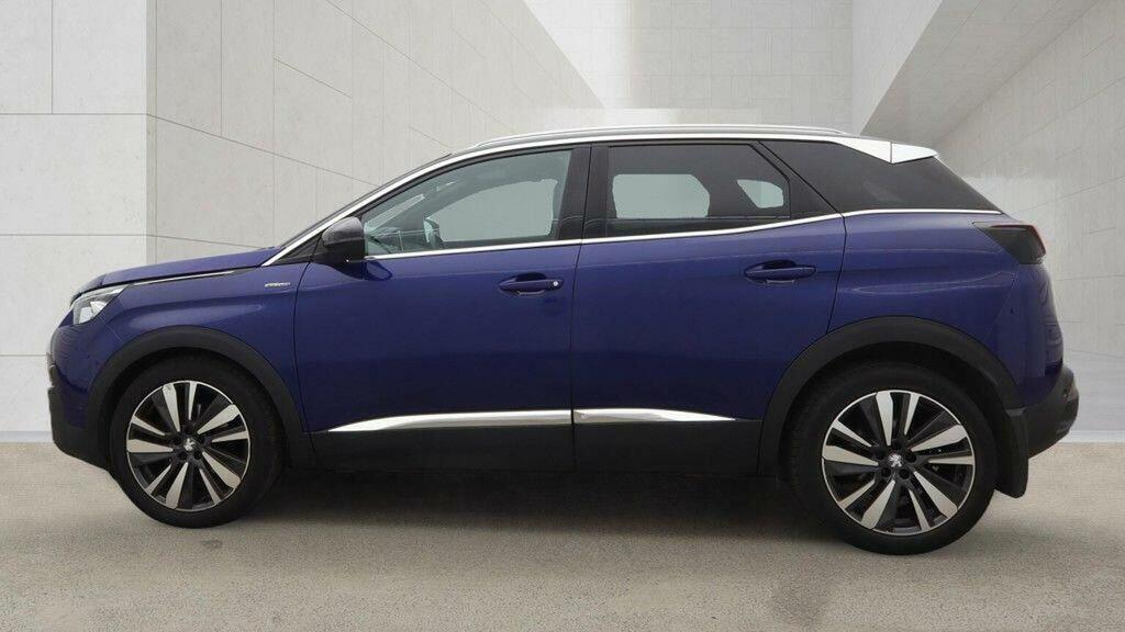 Peugeot 3008 1.2 Puretech Gt Line Premium Euro 6 Ss DG18LBZ Blue #6