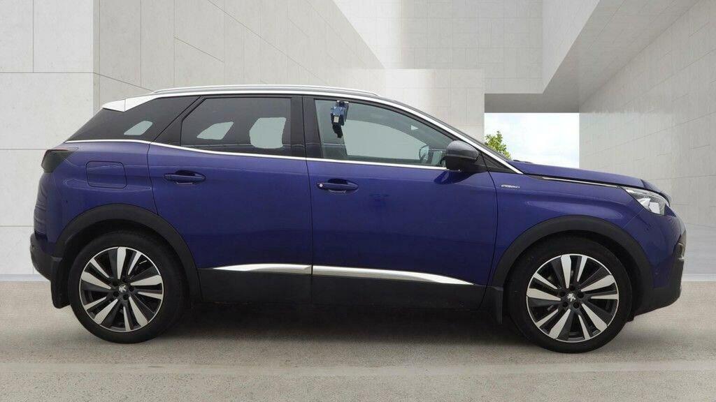 Peugeot 3008 1.2 Puretech Gt Line Premium Euro 6 Ss DG18LBZ Blue #5