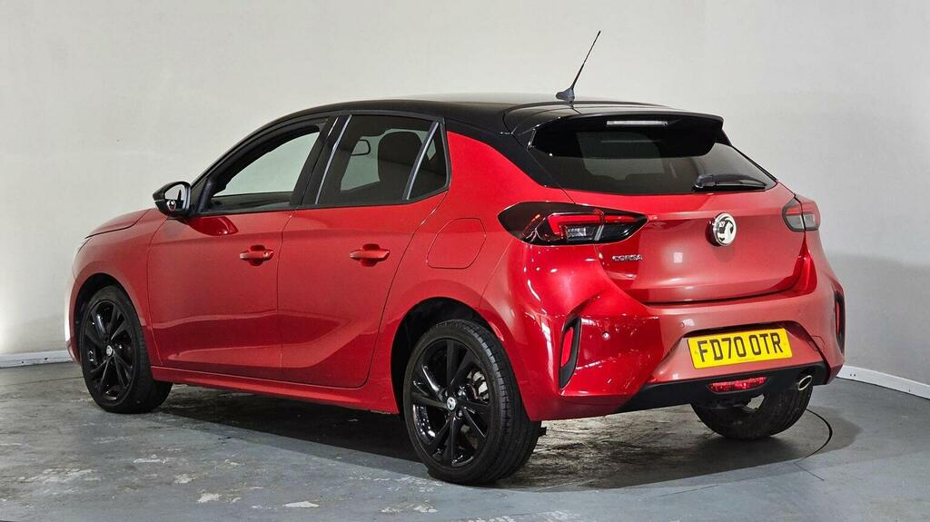 Vauxhall Corsa Hatchback 1.2 Turbo Sri Premium Euro 6 Ss FD70OTR Red #4