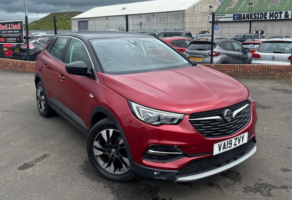 Vauxhall Grandland X 1.2 Turbo Gpf Sport Nav Suv Euro Red