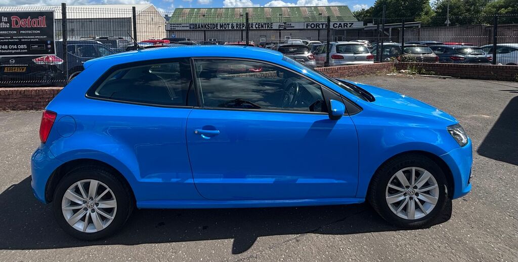 Volkswagen Polo 1.0 Bluemotion Tech Se Hatchback CA65VHM Blue #2