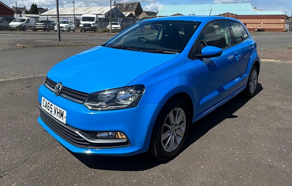 Volkswagen Polo 1.0 Bluemotion Tech Se Hatchback CA65VHM Blue #6