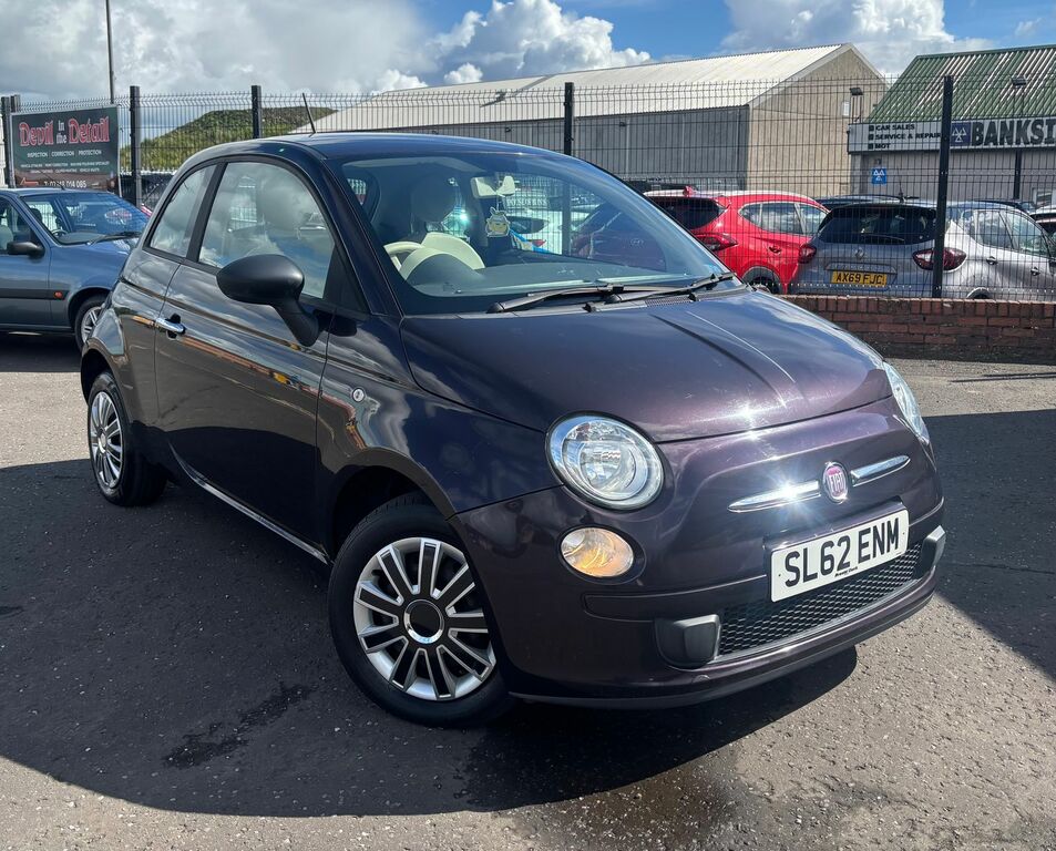 Fiat 500 1.2 Pop Hatchback Euro 4 69 Bhp Blue