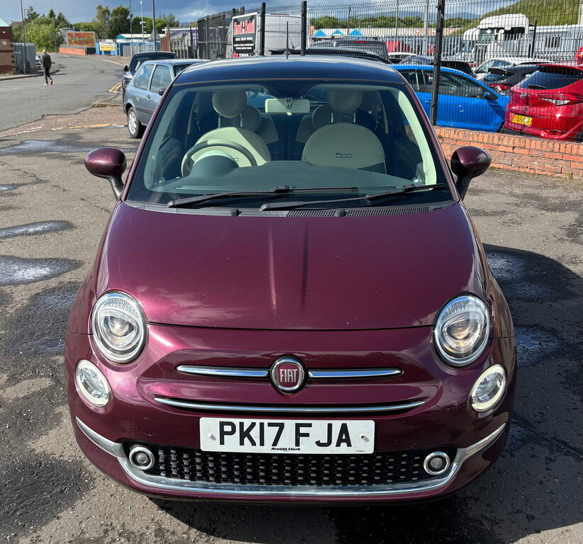 Fiat 500 1.2 Lounge Hatchback Euro 6 Ss Red #4
