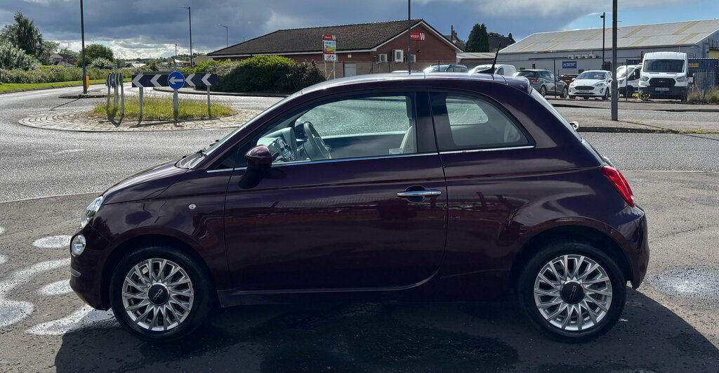 Fiat 500 1.2 Lounge Hatchback Euro 6 Ss Red #6
