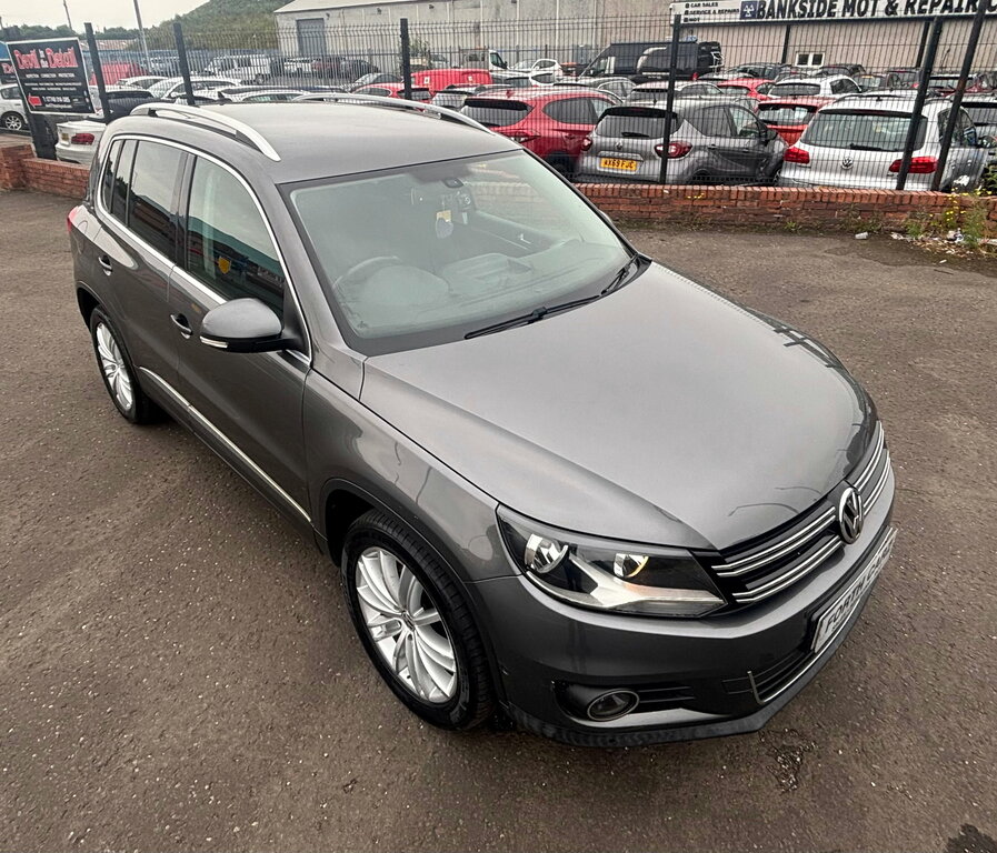 Volkswagen Tiguan 2.0 Tdi Bluemotion Tech Match Edition Suv Dies Grey #6