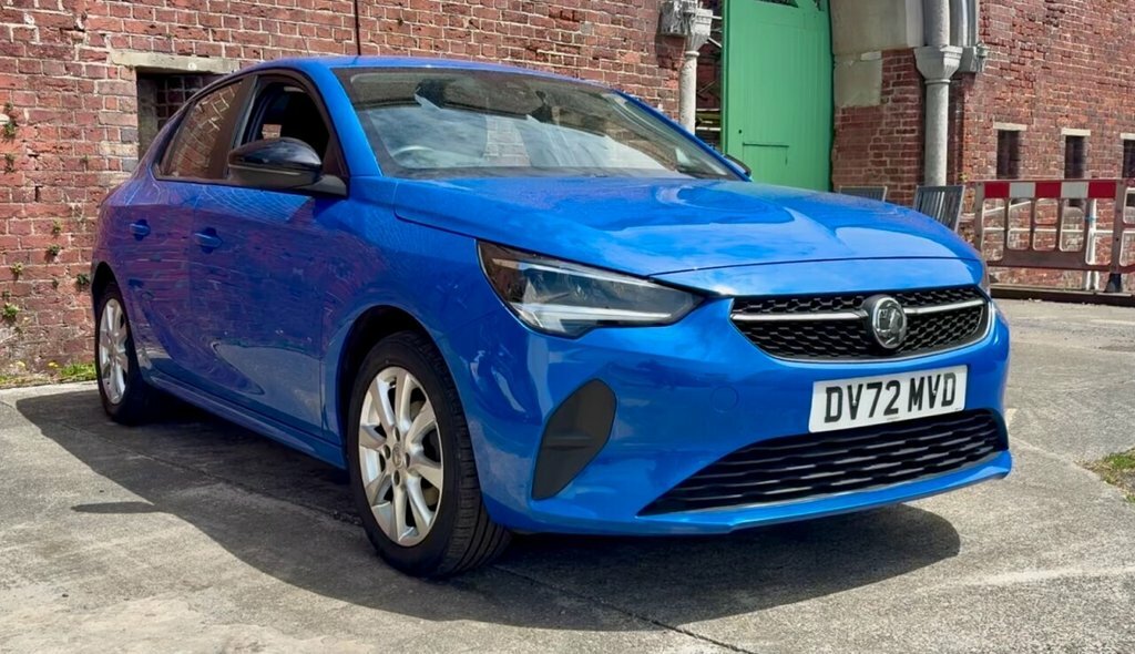 Vauxhall Corsa Hatchback DV72MVD Blue #3