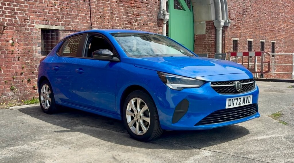 Vauxhall Corsa Hatchback DV72MVD Blue #2