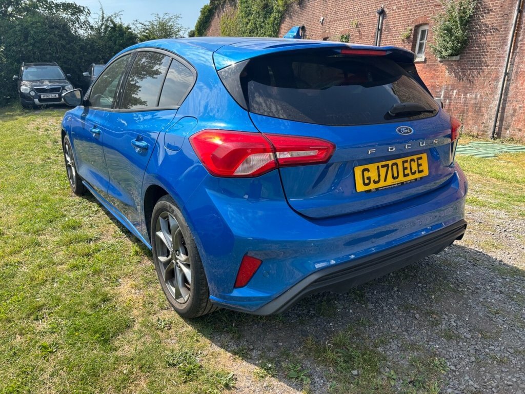 Ford Focus 1L St-line GJ70ECE Blue #4