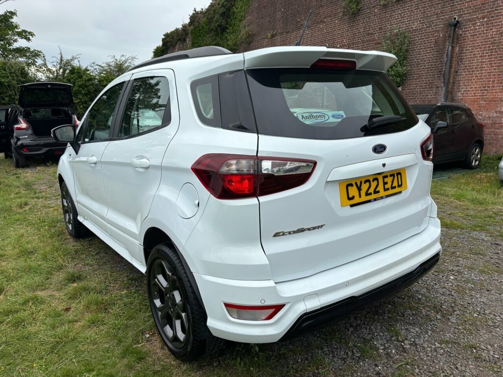 Ford Ecosport Suv White #4
