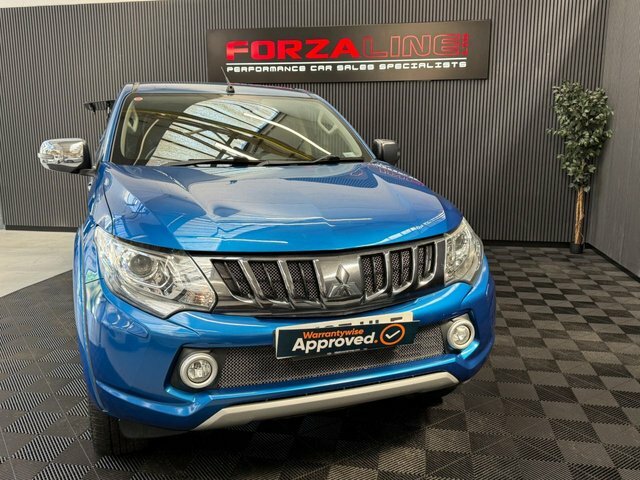 Mitsubishi L200 2017 2.4 Di-d Dc Barbarian Pickup Double Cab D WV67HLZ Blue #6
