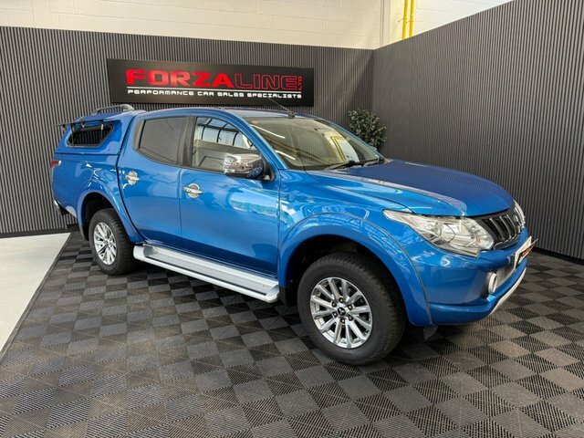 Mitsubishi L200 2017 2.4 Di-d Dc Barbarian Pickup Double Cab D WV67HLZ Blue #2