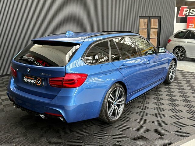 BMW 3 Series 2016 3.0 335D M Sport Touring Xdri Blue #5