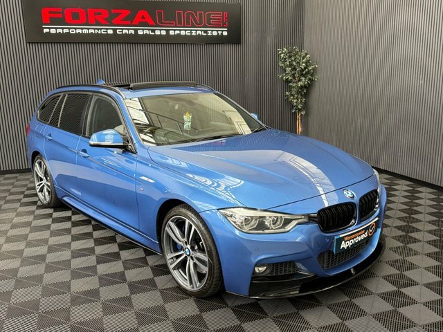 BMW 3 Series 2016 3.0 335D M Sport Touring Xdri Blue #2