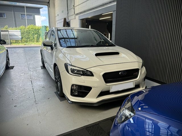 Subaru WRX STI 2015 2.5T Type Uk Saloon 4Wd Eur White #2