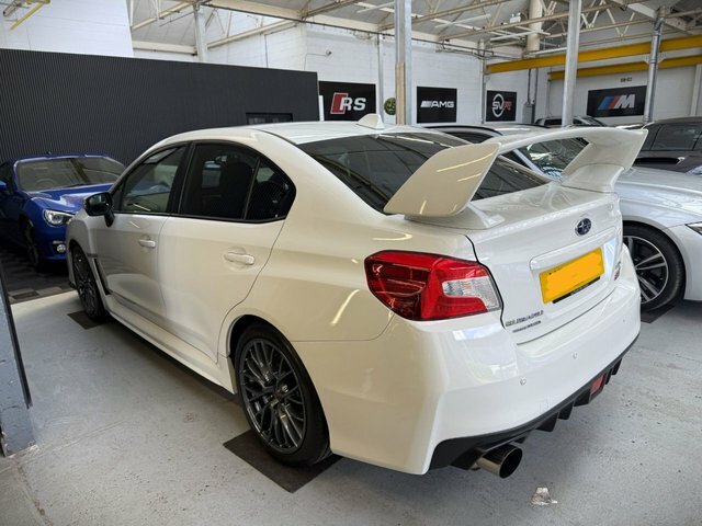 Subaru WRX STI 2015 2.5T Type Uk Saloon 4Wd Eur White #3