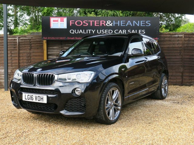 BMW X3 2.0 20D M Sport Suv Xdrive Euro 6 Black
