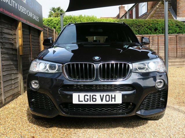 BMW X3 2.0 20D M Sport Suv Xdrive Euro 6 LG16VOH Black #4