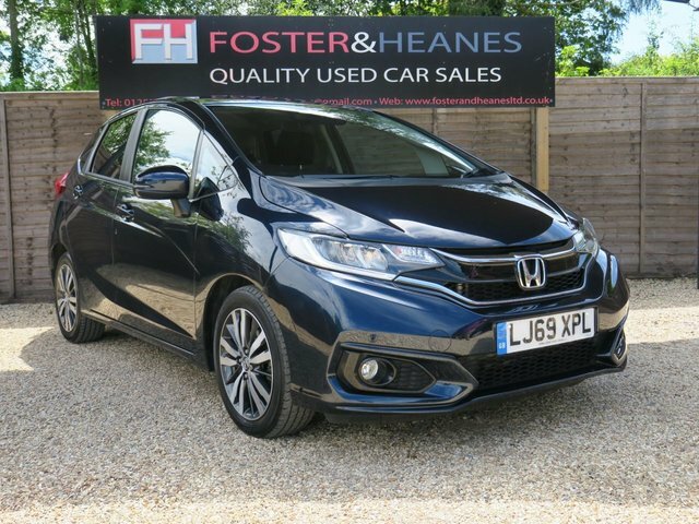 Honda Jazz 1.3 I-vtec Ex Navi Hatchback Cvt Euro 6 Blue #2