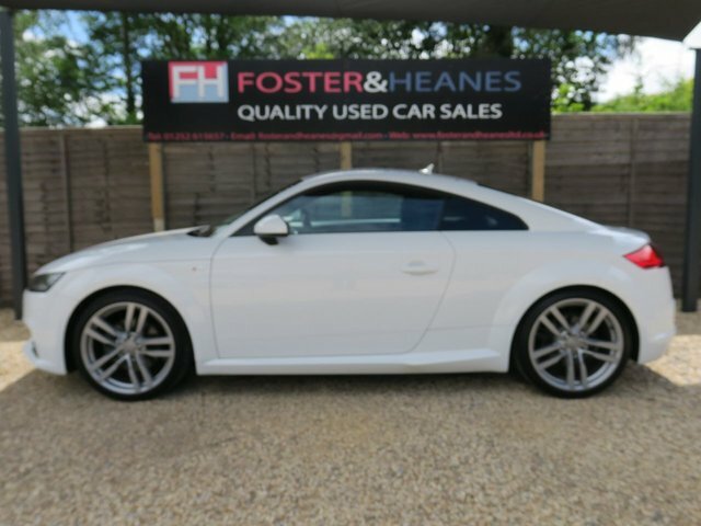 Audi TT 2.0 Tfsi S Line Coupe S Tronic Quattro White #6