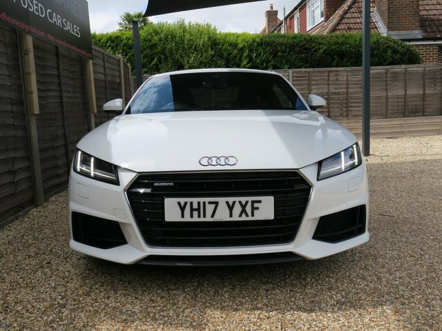 Audi TT 2.0 Tfsi S Line Coupe S Tronic Quattro White #4