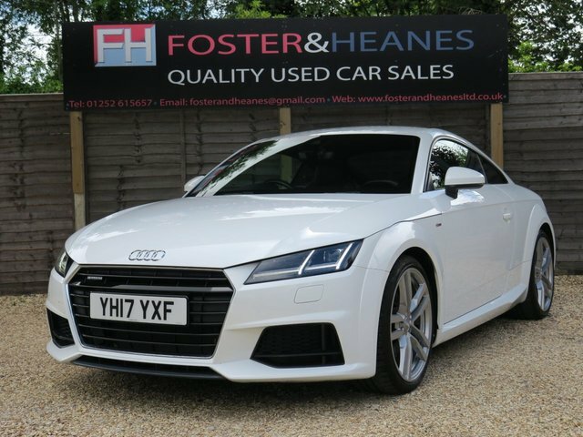 Audi TT 2.0 Tfsi S Line Coupe S Tronic Quattro White