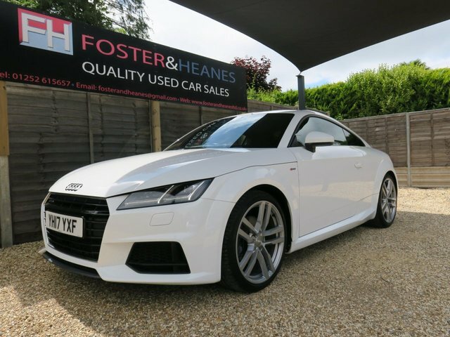 Audi TT 2.0 Tfsi S Line Coupe S Tronic Quattro White #5