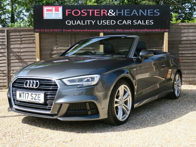 Audi A3 Cabriolet 1.5 Tfsi Cod S Line Convertible Grey #3