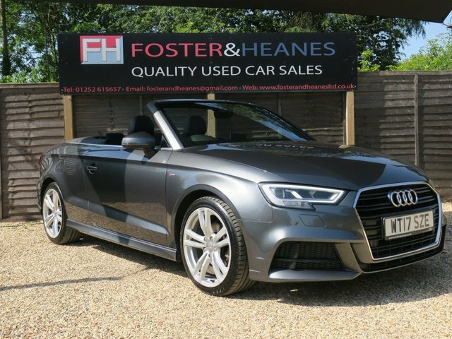 Audi A3 Cabriolet 1.5 Tfsi Cod S Line Convertible Grey #2