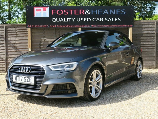 Audi A3 Cabriolet 1.5 Tfsi Cod S Line Convertible Grey